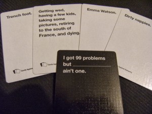 This would have been the tamest hand we played all night.