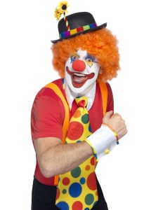 Buff or not, I'm thinking...clown.